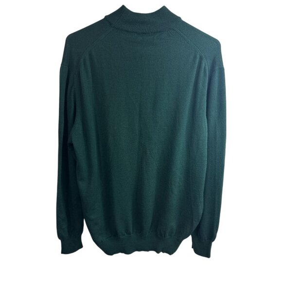 Valentino Studio Men’s XL 52 Merino Wool Mock Neck Sweater Italy Luxury Designer - Picture 9 of 16